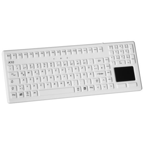 Tastiera da ufficio - TASTATUR-SILIKON-TPAD - WES Systeme Electronic GmbH - a tasti meccanici / 108 tasti / con touchpad