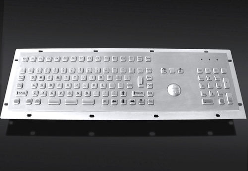 Tastiera ad incastro - TASTATUR-102TS-US - WES Systeme Electronic GmbH - a tasti meccanici / 102 tasti / con trackball