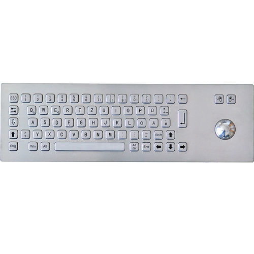 Tastiera ad incastro - TASTATUR-75TS-SPA - WES Systeme Electronic GmbH - a tasti meccanici / 65 tasti / con trackball