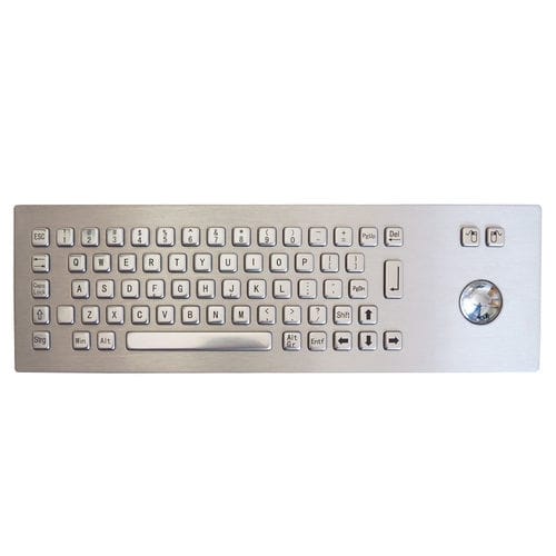 Tastiera ad incastro - TASTATUR-75TS-US - WES Systeme Electronic GmbH - a tasti meccanici / 65 tasti / con trackball