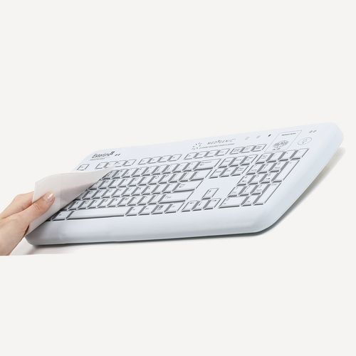 Tastiera ad incastro - TASTATUR-MEDIGENIC-GER - WES Systeme Electronic GmbH - a tasti meccanici / 105 tasti / per applicazioni mediche