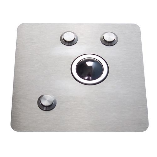 Trackball ottico - TBFM-38S-2+1B-O-U - WES Systeme Electronic GmbH - ad incastro / 38 mm / USB