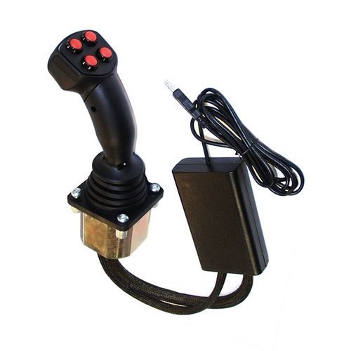 Joystick ad effetto Hall - JC6000-T-XY-SWITCH-V1-KIT - WES Systeme Electronic GmbH - 2 assi / con pulsanti / IP65