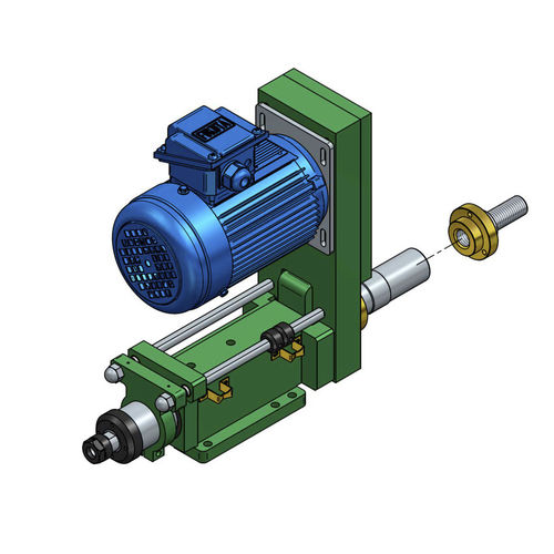 Unità di maschiatura elettromeccanica - ST1N-ER20 - HANN KUEN MACHINERY - di precisione