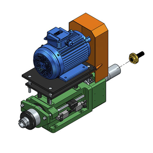 Unità di maschiatura meccanica - ST3N-MT4 - HANN KUEN MACHINERY