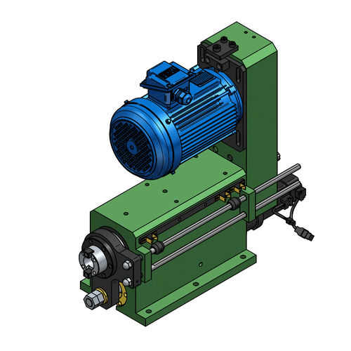Mandrino di maschiatura - SSD12H-NT40 - HANN KUEN MACHINERY - per alimentazione / ad avanzamento automatico servocomandato
