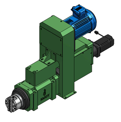 Testa alesatrice di precisione - FA-408+S60 - HANN KUEN MACHINERY - autobilanciante