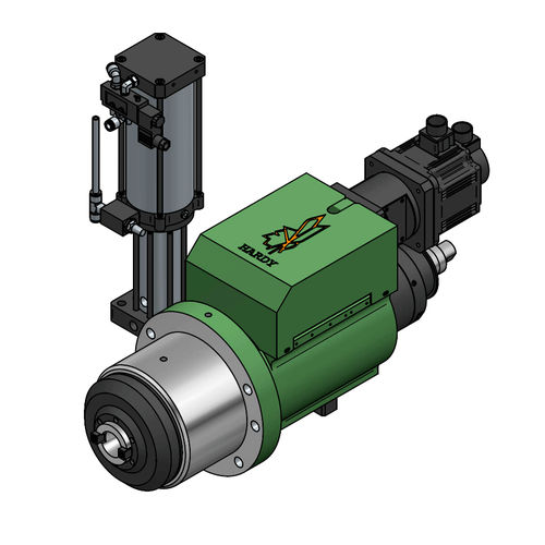 Mandrino di maschiatura - FMDC155W-BT40 - HANN KUEN MACHINERY - di foratura / a motore / con cambia utensile automatico