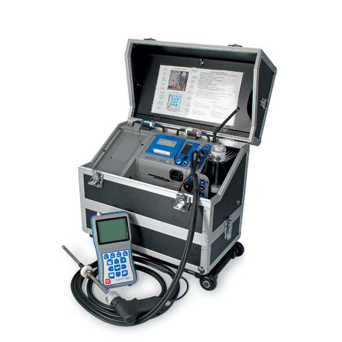 Analizzatore di gas - ECOM J2KNpro.industrie  - ECOM - per gas di scarico / per caldaia / di portata