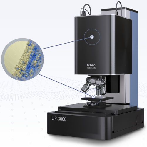 Microscopio ottico - UP-3000 - RTEC Instruments - di misura / trinoculare / in campo chiaro
