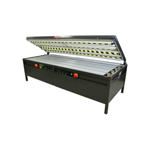Curvatrice pneumatica - HRP 300 - BERMAQ - manuale / per profilati in plastica / semiautomatica