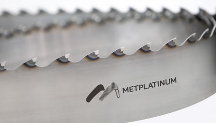 Lama per sega per troncatura - MetPlatinum - METAMOB - a nastro / in acciaio / per legno