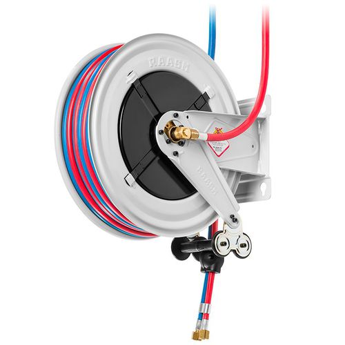 Avvolgitore per tubo - 8430.701 - RAASM SpA - a richiamo automatico / per cantiere di costruzione / per postazione di saldatura