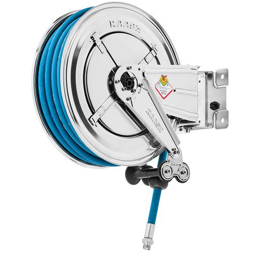 Avvolgitore per tubo - 8423.302 - RAASM SpA - a richiamo automatico / per acqua calda / per prodotti chimici