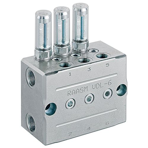 Iniettore volumetrico - 2030350 - RAASM SpA - per olio / per grasso