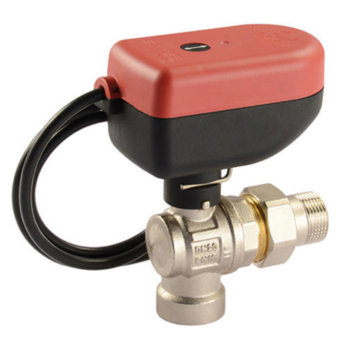 Valvola ad angolo retto - SR2221B2A9UL - Comparato Nello S.r.l. - a sfera / con attuatore elettrico / di arresto