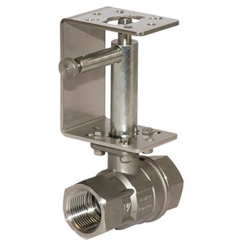 Valvola a sfera - DC2 series - Comparato Nello S.r.l. - manuale / filettata / in acciaio inossidabile