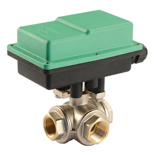 Valvola a sfera - DY2 series - Comparato Nello S.r.l. - con attuatore elettrico / femmina-femmina / IP67