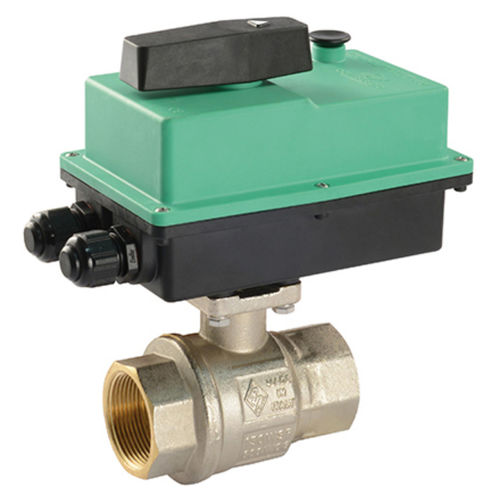 Valvola a sfera - CY2 series - Comparato Nello S.r.l. - con attuatore elettrico / di controllo / di regolazione