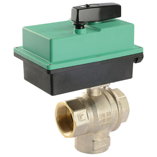 Valvola a sfera - CY2 series - Comparato Nello S.r.l. - con attuatore elettrico / ad uso industriale / in ottone