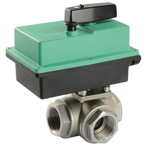 Valvola a sfera - UY2 series - Comparato Nello S.r.l. - con attuatore elettrico / di controllo / per acqua