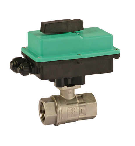 Valvola a sfera - DY2 series - Comparato Nello S.r.l. - con attuatore elettrico / di controllo / con deviatore