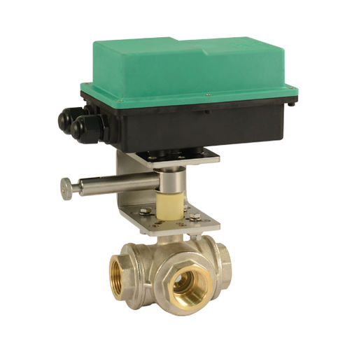 Valvola a sfera - CY242R series - Comparato Nello S.r.l. - elettrica / di controllo / di regolazione