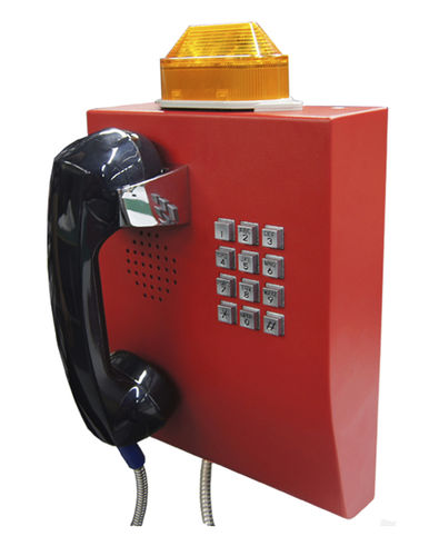 Telefono analogico - JR206-FK-L - J&R Technology Ltd - VoIP / IP65 / per applicazioni ferroviarie