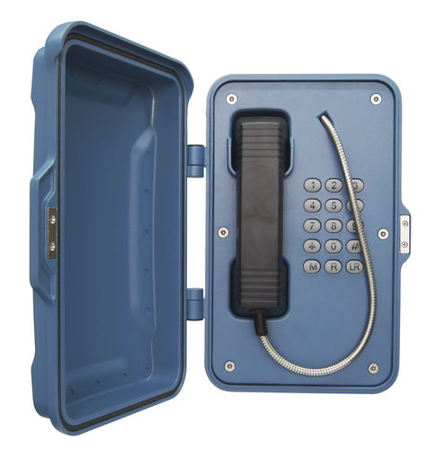 Telefono analogico - JR101-FK - J&R Technology Ltd - IP67 / per galleria / per miniera sotterranea