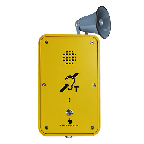 Telefono analogico - JR104-SC-H - J&R Technology Ltd - VoIP / IP67 / per applicazioni ferroviarie