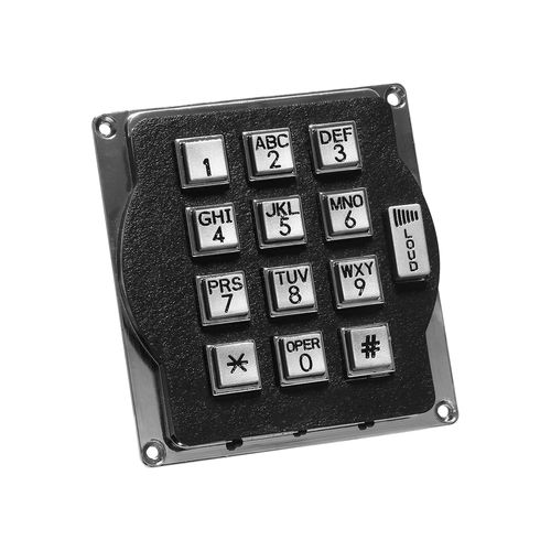 Tastiera numerica 12 tasti - JR-KP-04 - J&R Technology Ltd - a muro / in metallo / in silicone