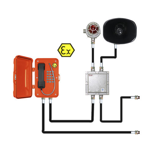 Telefono analogico - JREX106-A01-HB - J&R Technology Ltd - VoIP / IP66 / IP67