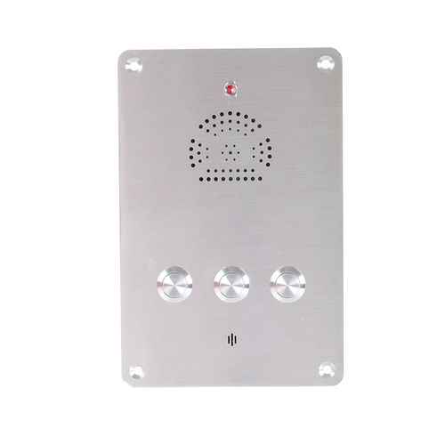 Citofono audio - JR301-3B-IW - J&R Technology Ltd - di emergenza / rinforzato / antivandalismo