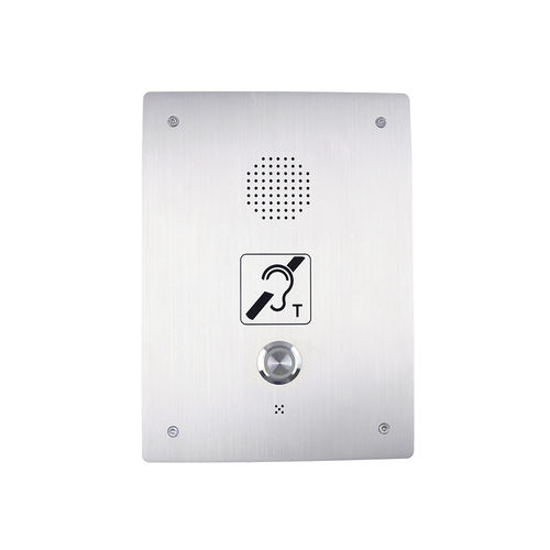 Citofono audio - JR303-SC - J&R Technology Ltd - di emergenza / per ascensore / rinforzato