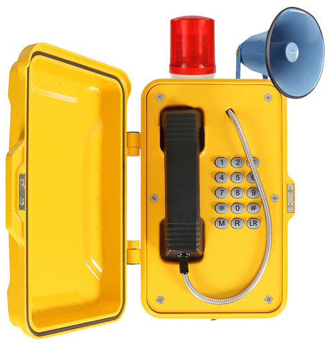 Telefono analogico - JR101-FK-HB - J&R Technology Ltd - IP66 / IP65 / IP67