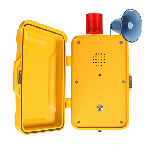 Telefono analogico - JR102-SC-HB - J&R Technology Ltd - VoIP / IP67 / per galleria