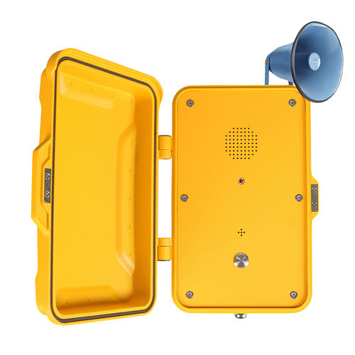 Telefono analogico - JR102-SC-H - J&R Technology Ltd - VoIP / IP67 / per galleria