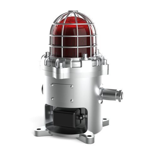 Diffusore di allarme sonoro con luce a LED - JREX-SL - J&R Technology Ltd - con luce allo xeno / con luce rotante / a sicurezza intrinseca
