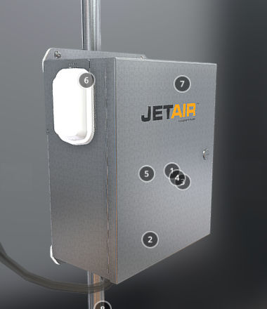 Sistema di asciugatura d'aria - MICROJET - JetAir Technologies