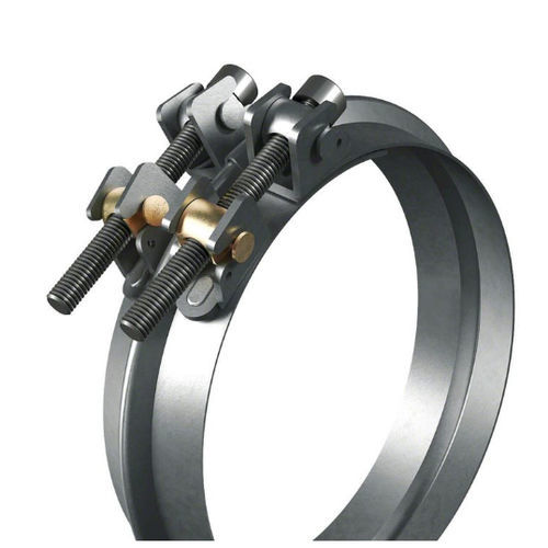 Collare di fissaggio per tubo a vite - 1W series - ESKATE Rohrverbindungstechnik GmbH - in acciaio galvanizzato / in acciaio inossidabile