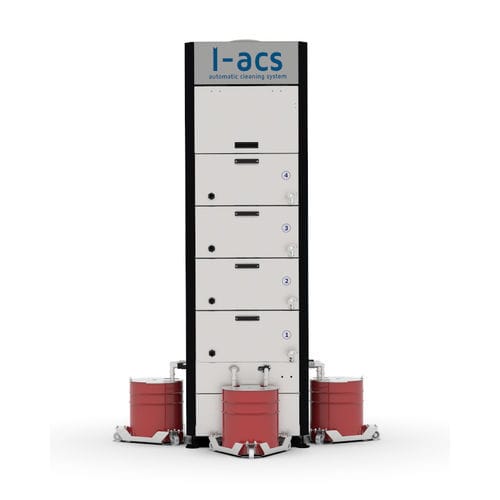 Sistema di pulizia automatico - I-ACS - Inelme - ad acqua / a solvente / per l'industria tipografica