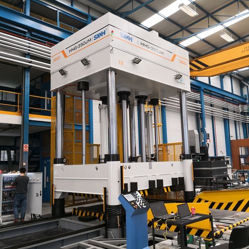 Pressa servoidraulica - HMG-350ES2520 - SXKH GLOBAL - prova stampi / per alluminio / per l'industria automobilistica
