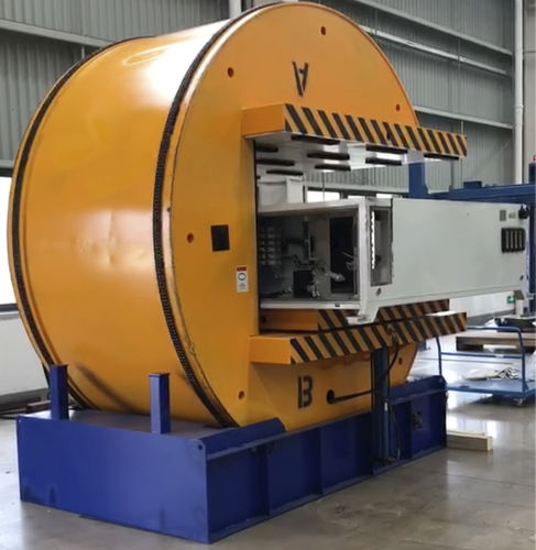 Rivoltatrice ribaltatrice di cornici metalliche - FMG - SXKH GLOBAL - per lamiera metallica / elettroidraulica / 180°