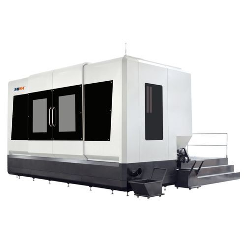 Foratrice-fresatrice CNC - MAD-2515D - SXKH GLOBAL - orizzontale / a tavola rotante / 6 assi