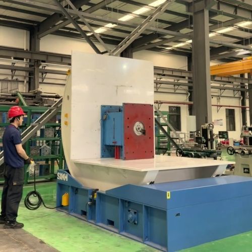 Rivoltatrice ribaltatrice per stampi - FMG-40T - SXKH GLOBAL - elettrica / 90°
