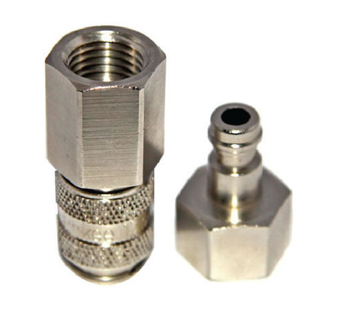 Raccordo idraulico - 053 series - Kee Connections - pneumatico / rapido / in ottone nichelato