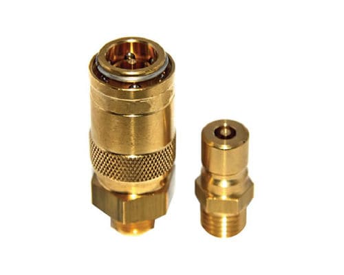 Raccordo idraulico - 328 series - Kee Connections - pneumatico / rapido / gomito a 90°