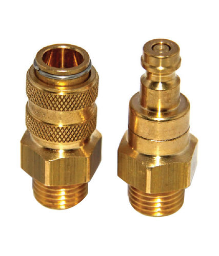 Raccordo idraulico - 347 series - Kee Connections - pneumatico / rapido / in ottone