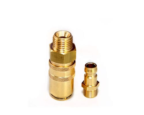 Raccordo idraulico - 357 series - Kee Connections - pneumatico / rapido / gomito a 90°