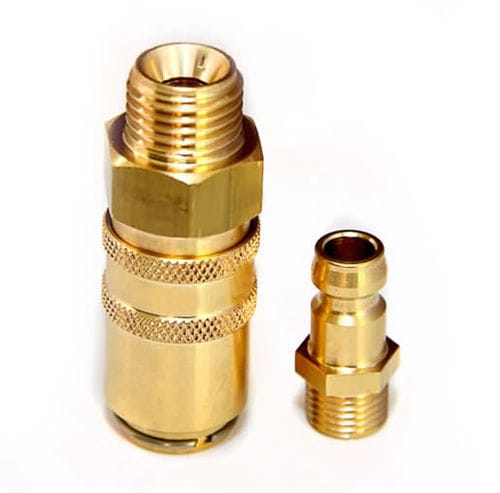 Raccordo pneumatico - 761 series - Kee Connections - filettato / gomito a 45° / gomito a 90°